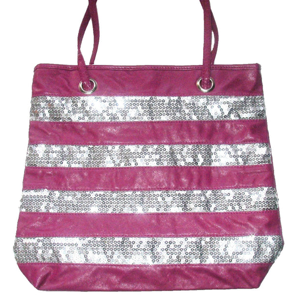 バッグ A.D.M.J Tote Bag Turn lock sequins crown A.D.M.J Tote Bag Turn lock sequins crown