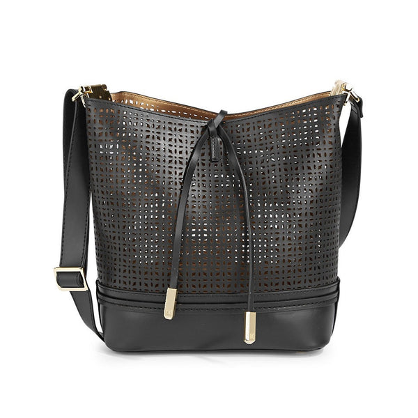 IVANKA-TRUMP-Leather-Perforated-Construction-Bucket-Bag-Front