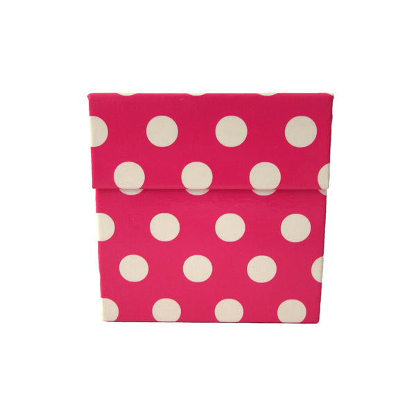 Pink Polka Dots Mobile Sticky Notes