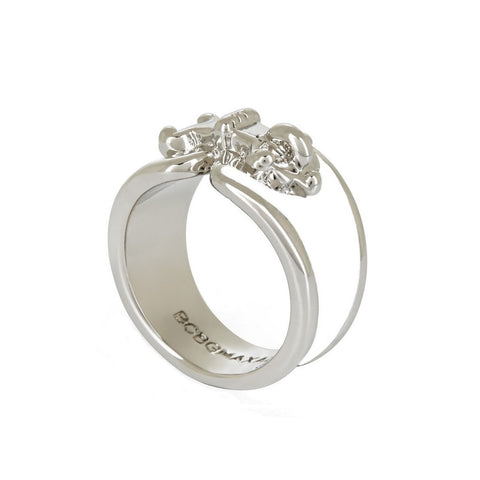 BCBG Buckle Hardware Ring Top View