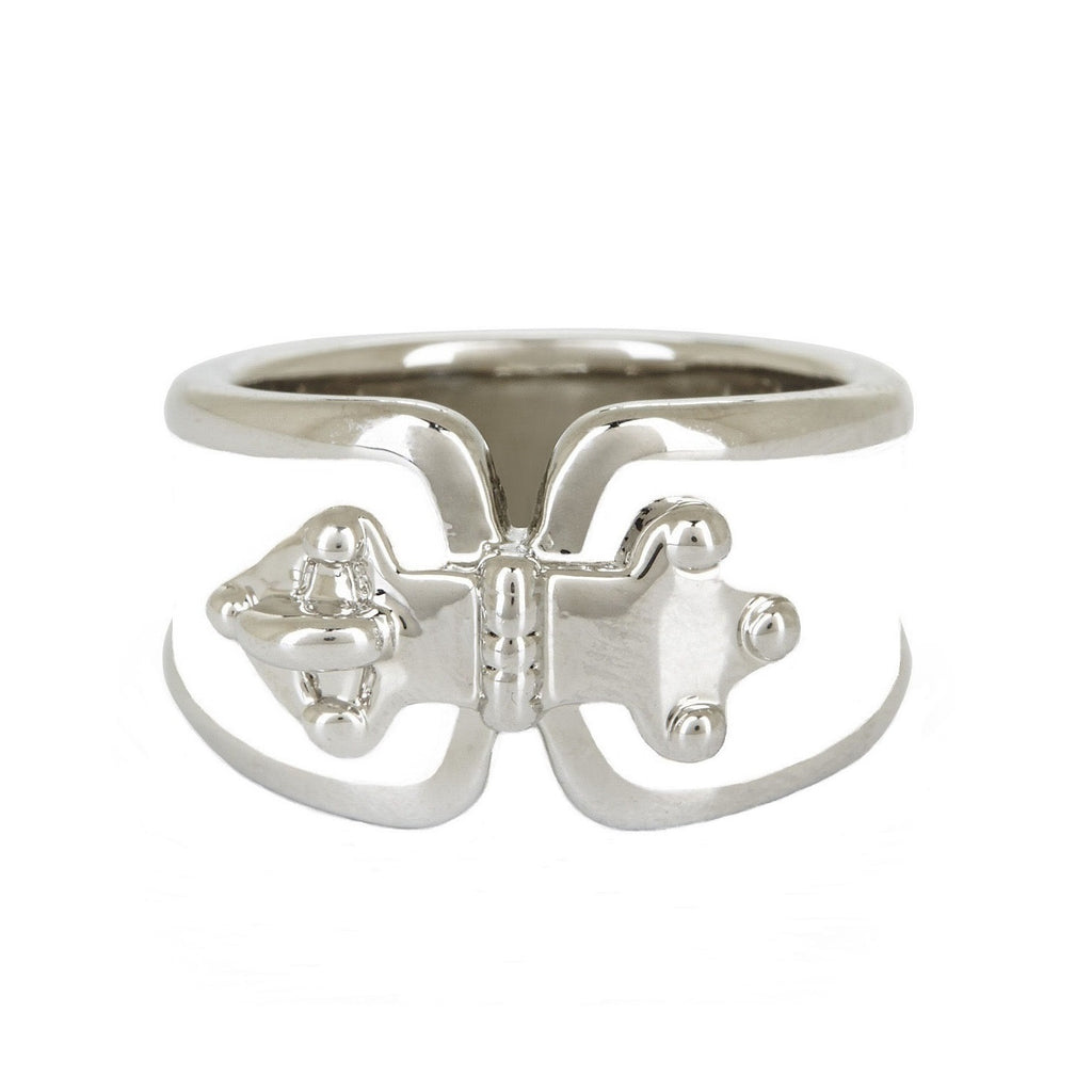 BCBG Buckle Hardware Ring Top View