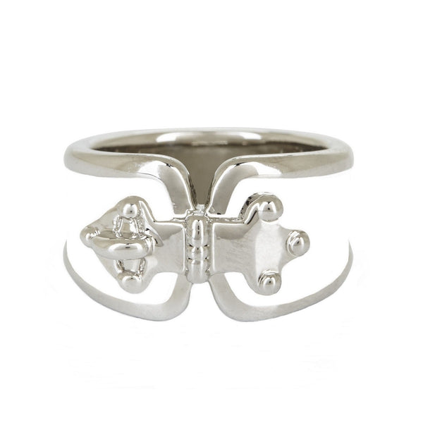 BCBG Buckle Hardware Ring Top View