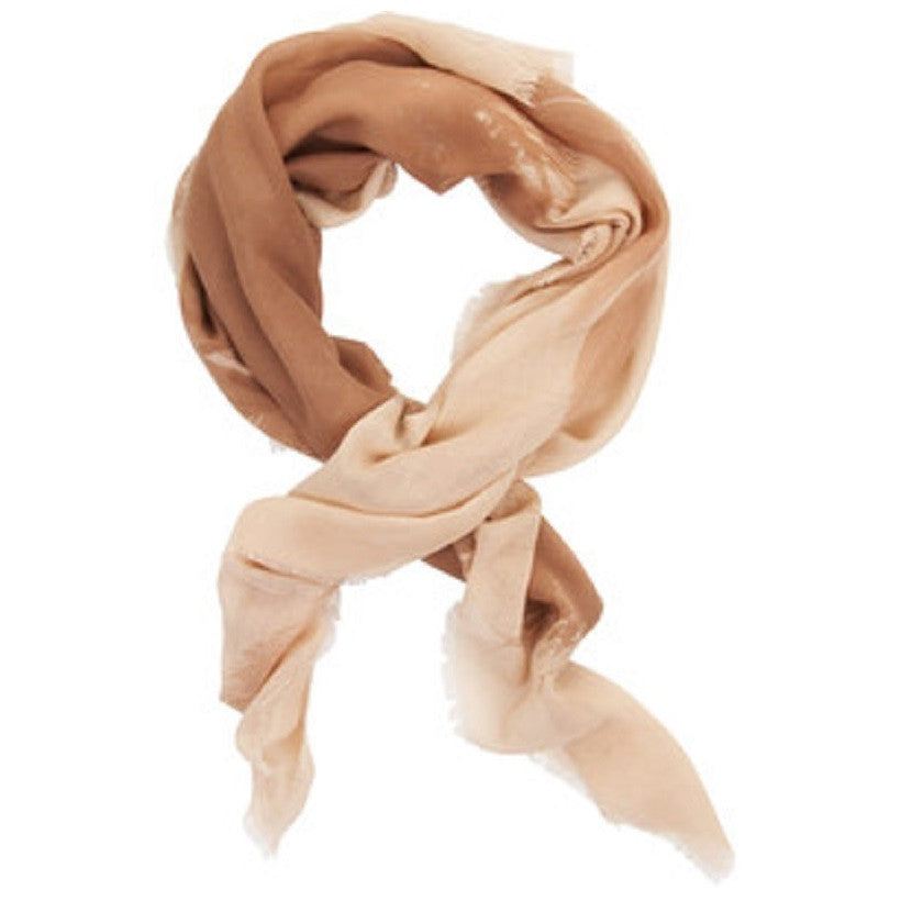 BCBGMAXAZRIA Feather Print Scarf Pair with neutral favorites for a classic look that really pops.