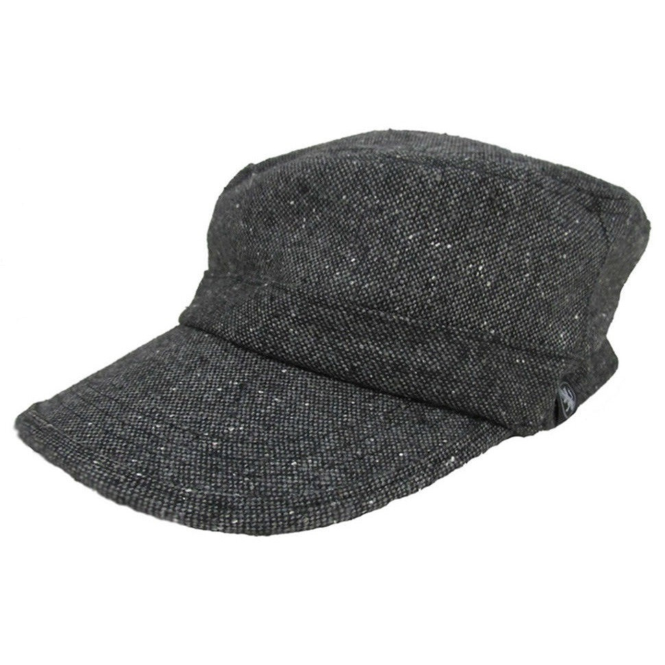 BRYDON Tweed Flap Cap