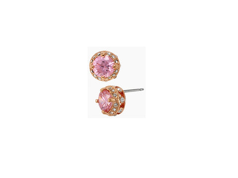 BETSEY JOHNSON All That Glitters Pink Crystal Earring