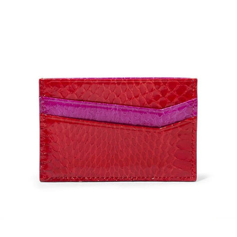 B Brian Atwood Leather Card Case