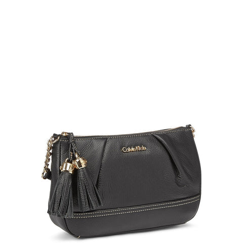 CALVIN KLEIN Mary Tassel Zip Handbag With Shoulder Strap View