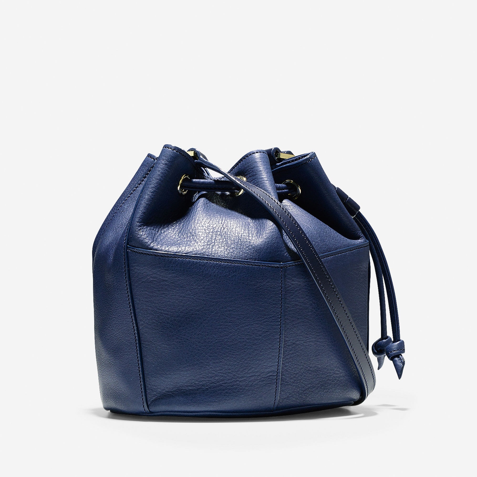 COLE HAAN Blazer Blue Felicity Mini Drawstring