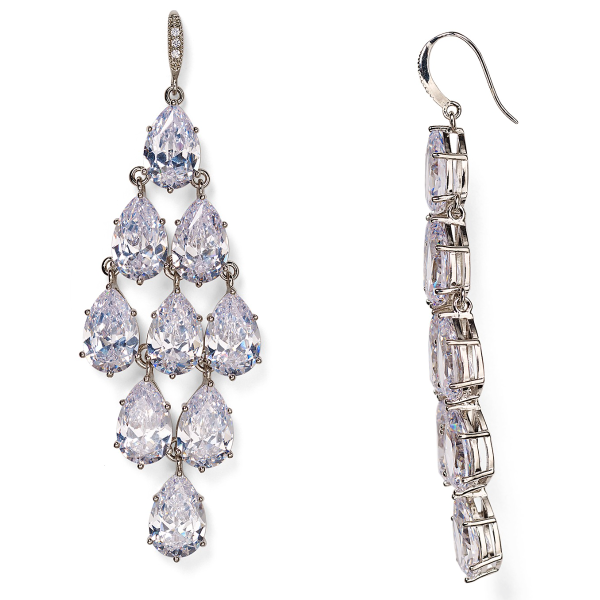 Carolee Crystal Chandelier Earrings