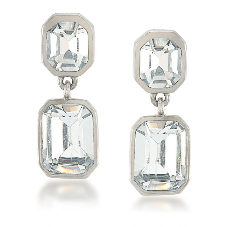 Carolee Double Crystal Drops