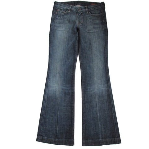 Citizens of Humanity Faye Stretch Wide Leg Denim Front Folded