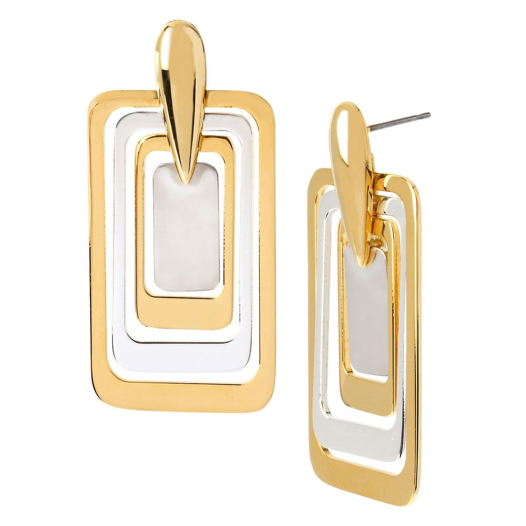 DIANE VON FURSTENBERG Madison Geometrical Earrings