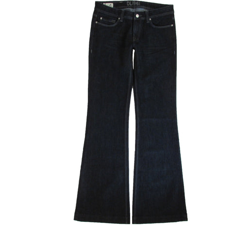 DL 1961 Melissa Wide Leg Jeans Front Folded
