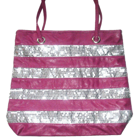 Fashion Bug Hot Pink Sequin Bag