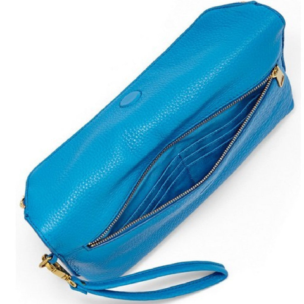 Fossil leather clutch hotsell