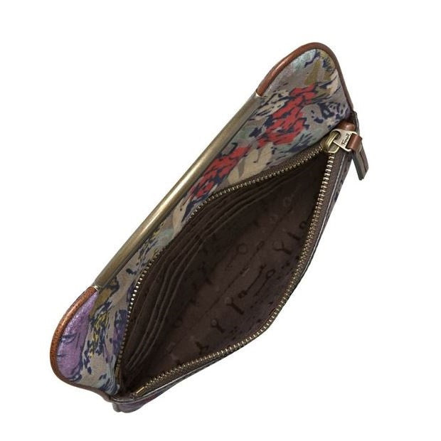 Fossil Vintage Re-Issue Foldover Clutch Inside View
