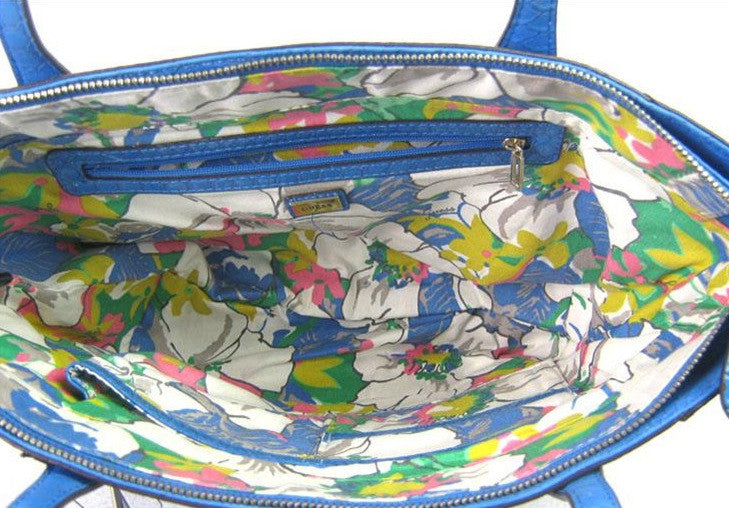 GUESS Confession Carryall Leather Tote Inside View