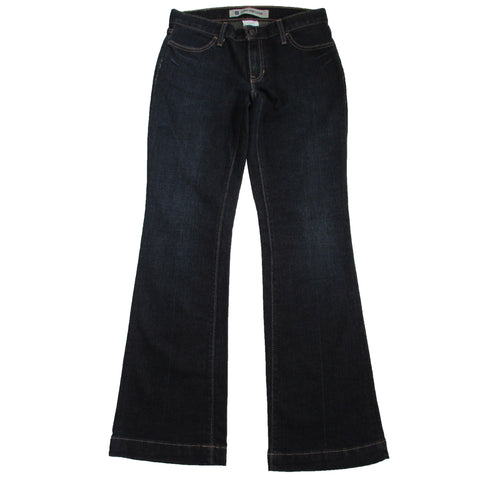 Gap Long and Lean Denim Front Folded