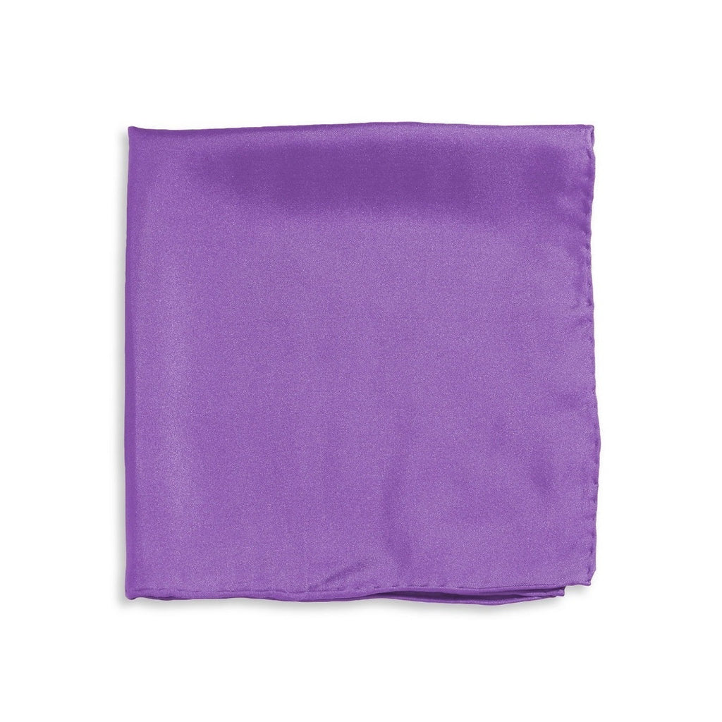 IMPUNTURA Silk Pocket Square - Lavender