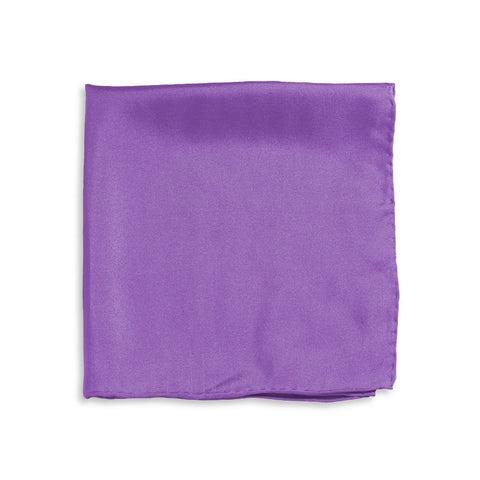 IMPUNTURA Silk Pocket Square - Lavender