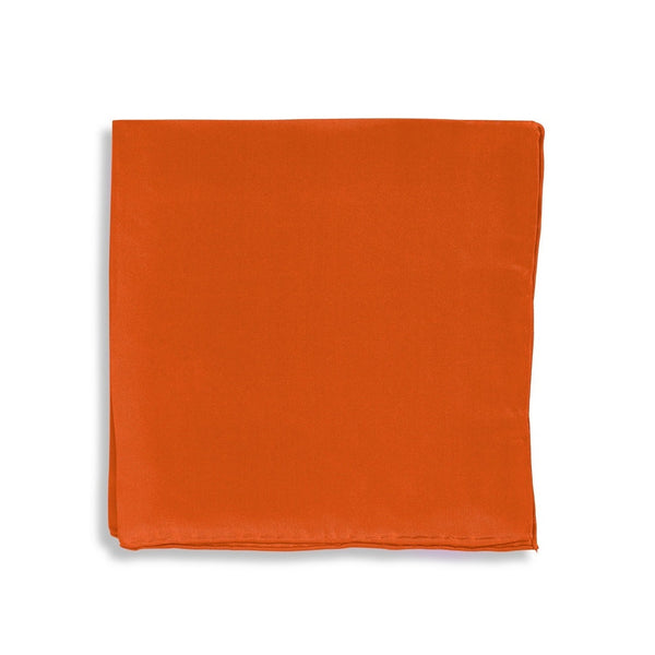 IMPUNTURA Silk Pocket Square - Orange