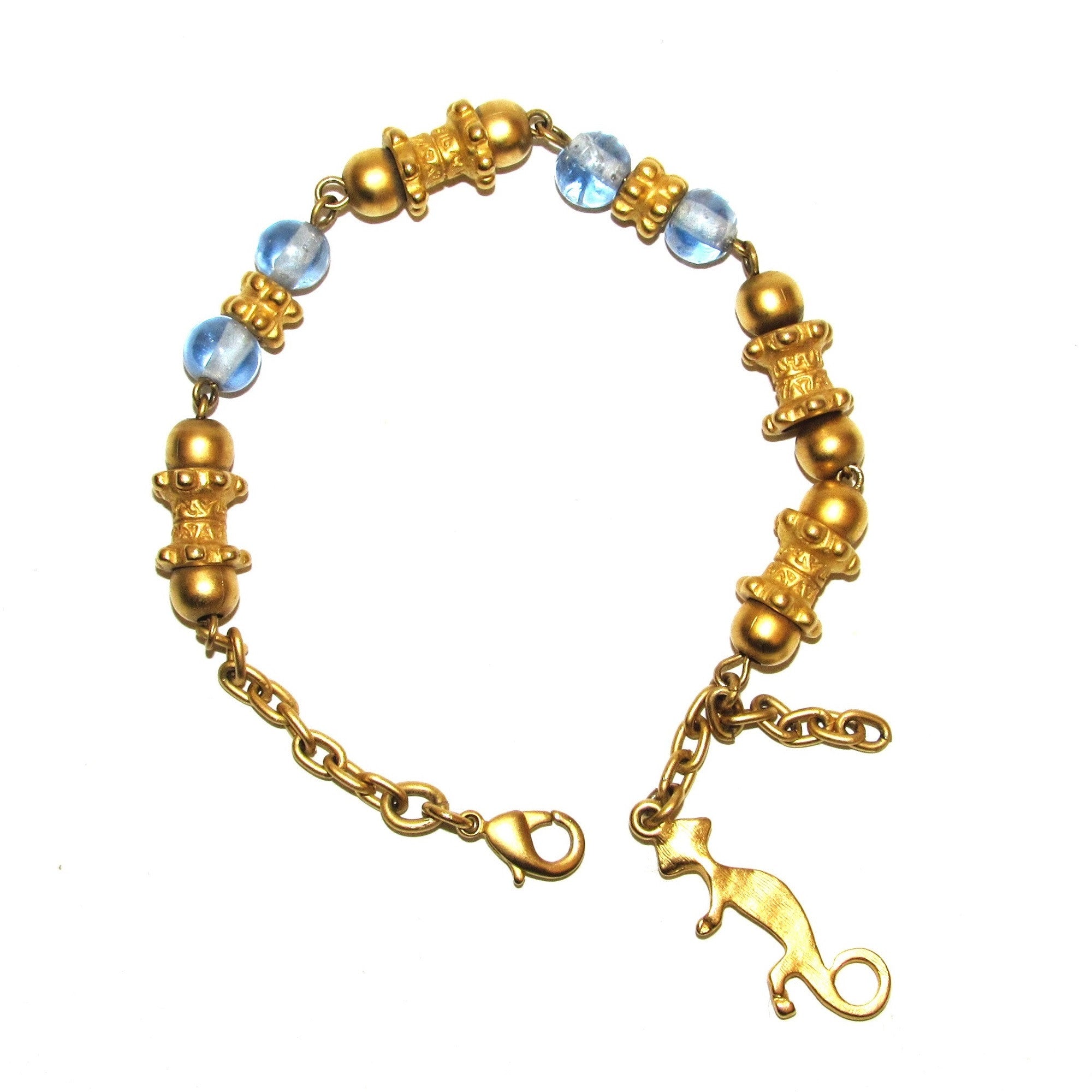INCA Pre-Columbian Replicas 24 Karat Gold Bracelet