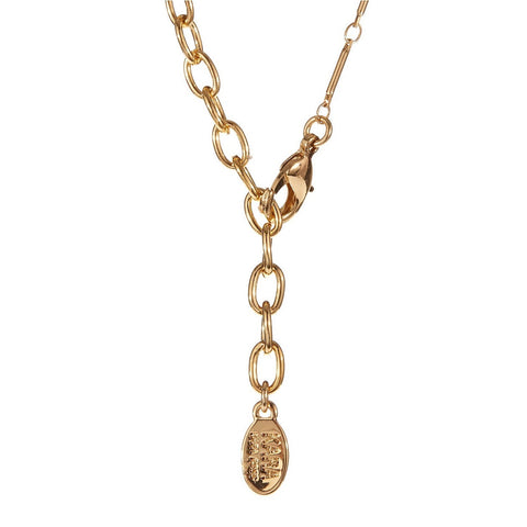 Kara Ross Gold Plated Cut out Necklace