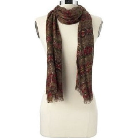 Lauren by Ralph Lauren Olive Sequin Wrap
