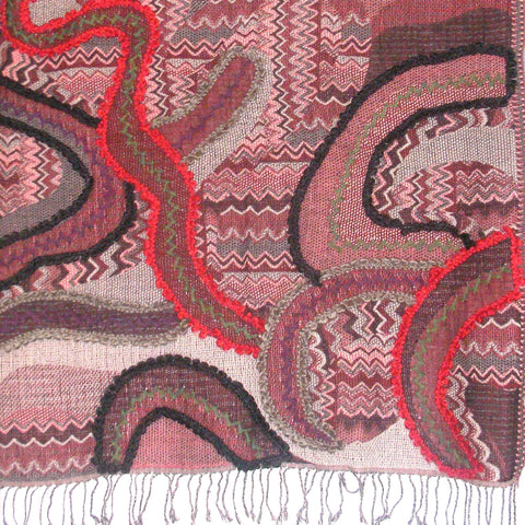 Limited Edition Iconic zig zag Pattern Wrap 'Carole'