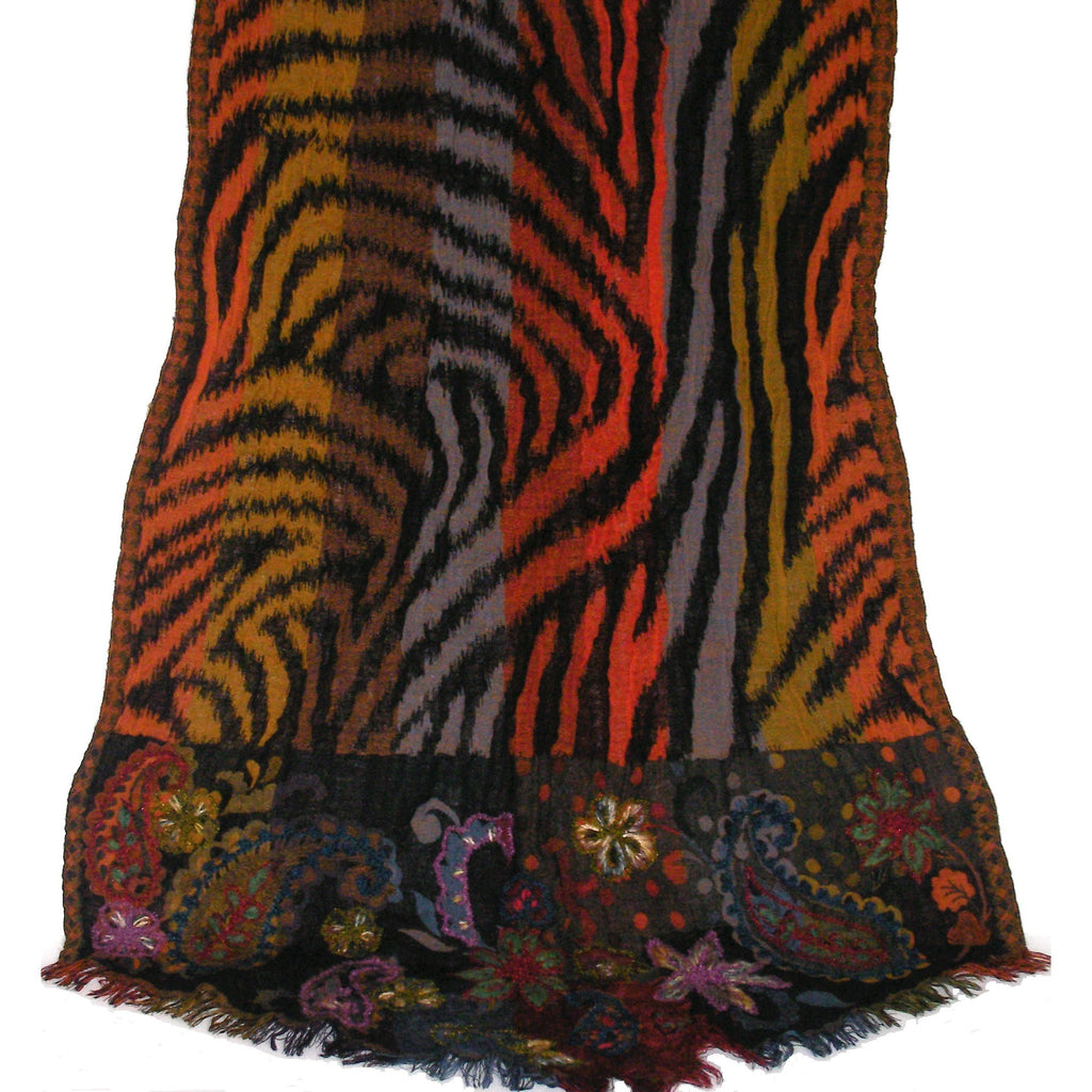 Limited Edition Bold Animal Print Wrap 'Caprice' 