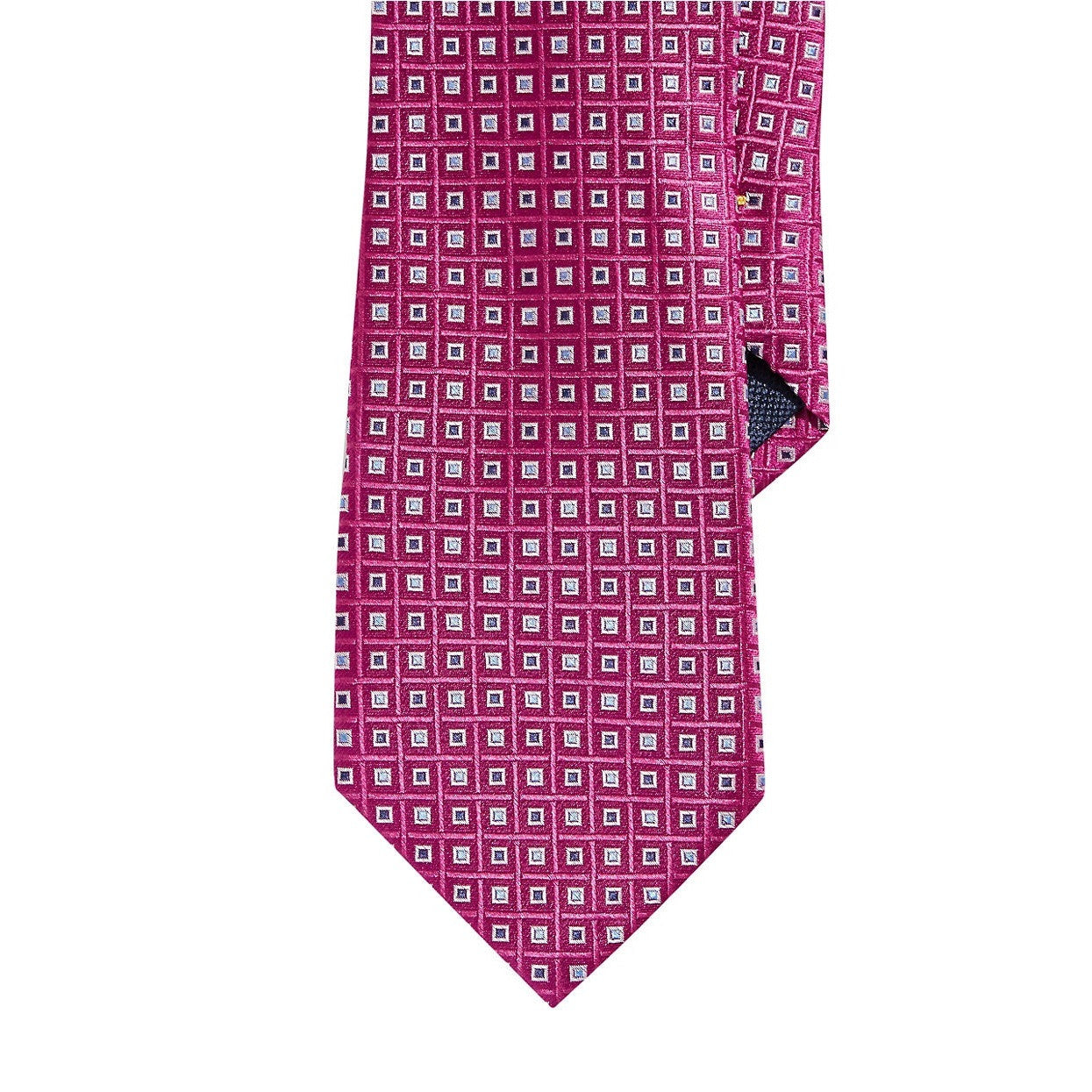 Nautica Foulard Silk Tie - Red - Bijoux Closet