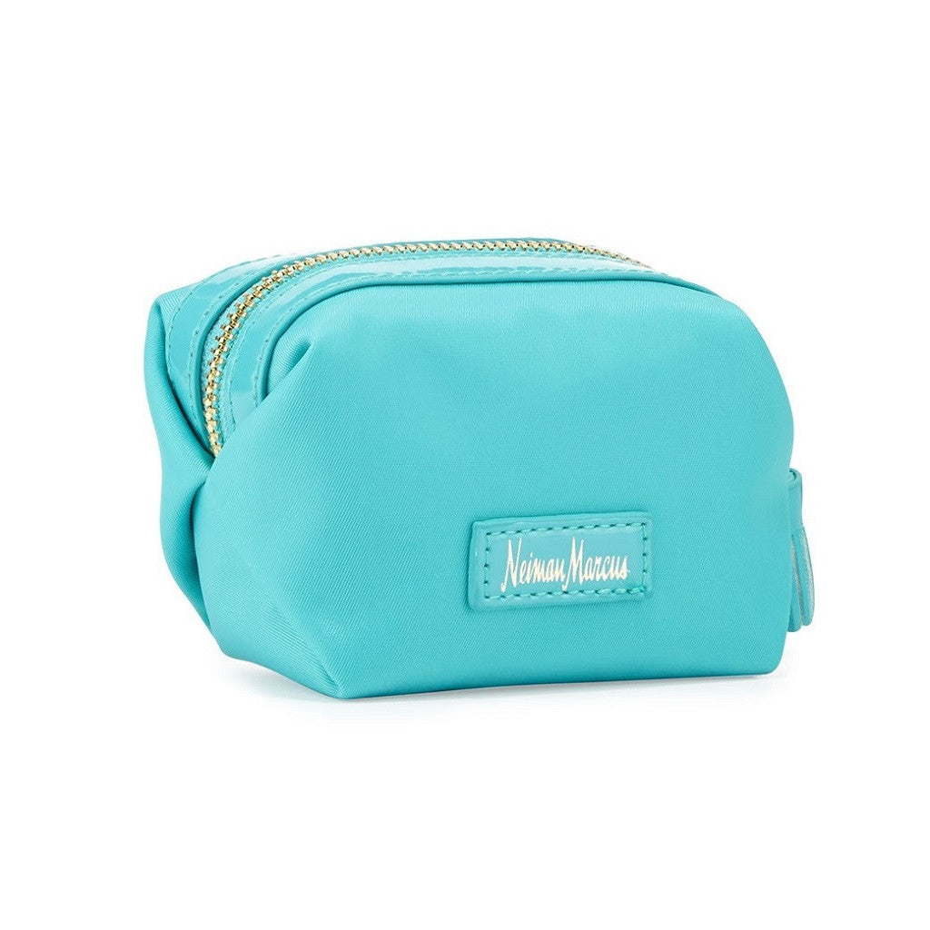 Neiman Marcus Nylon Vibrant Cosmetic Case