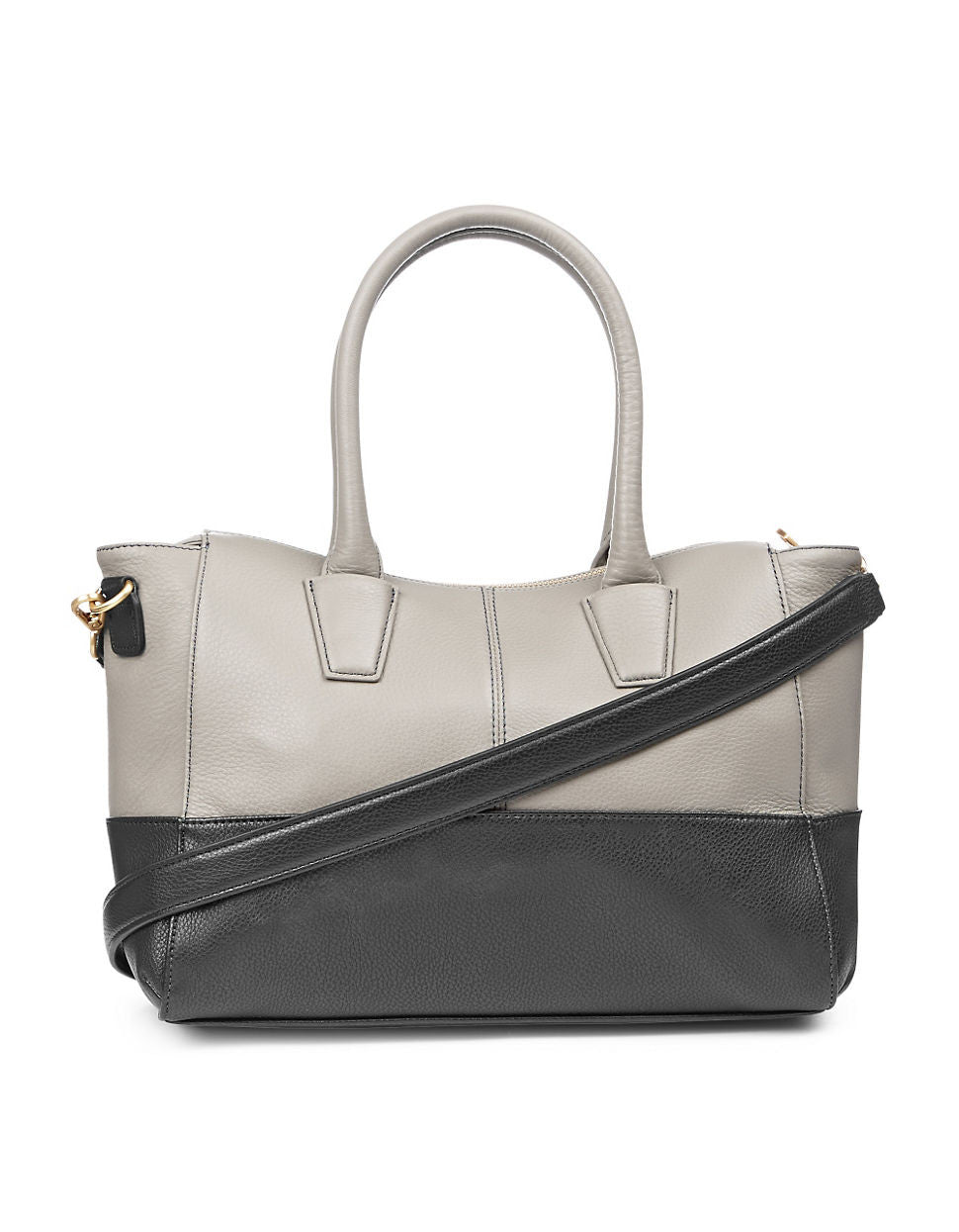 Perlina-Valentina-Leather-Colorblock-Tote-Front