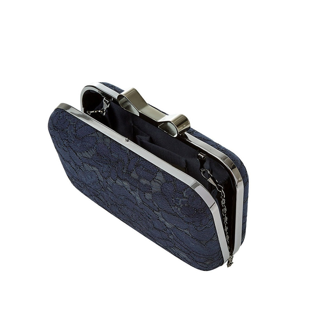 Precis Petite Lace Box Clutch - Open