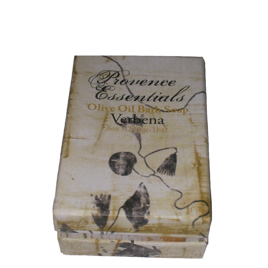 Scented Soap - Verbena Olive Oil Soap by Provence Essentials Angled View To Show Depth Of Box