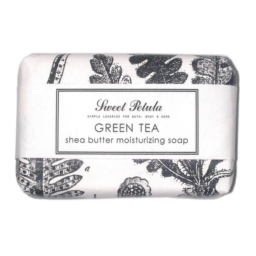Scented Sweet Petula Green Tea Shea Butter Soap