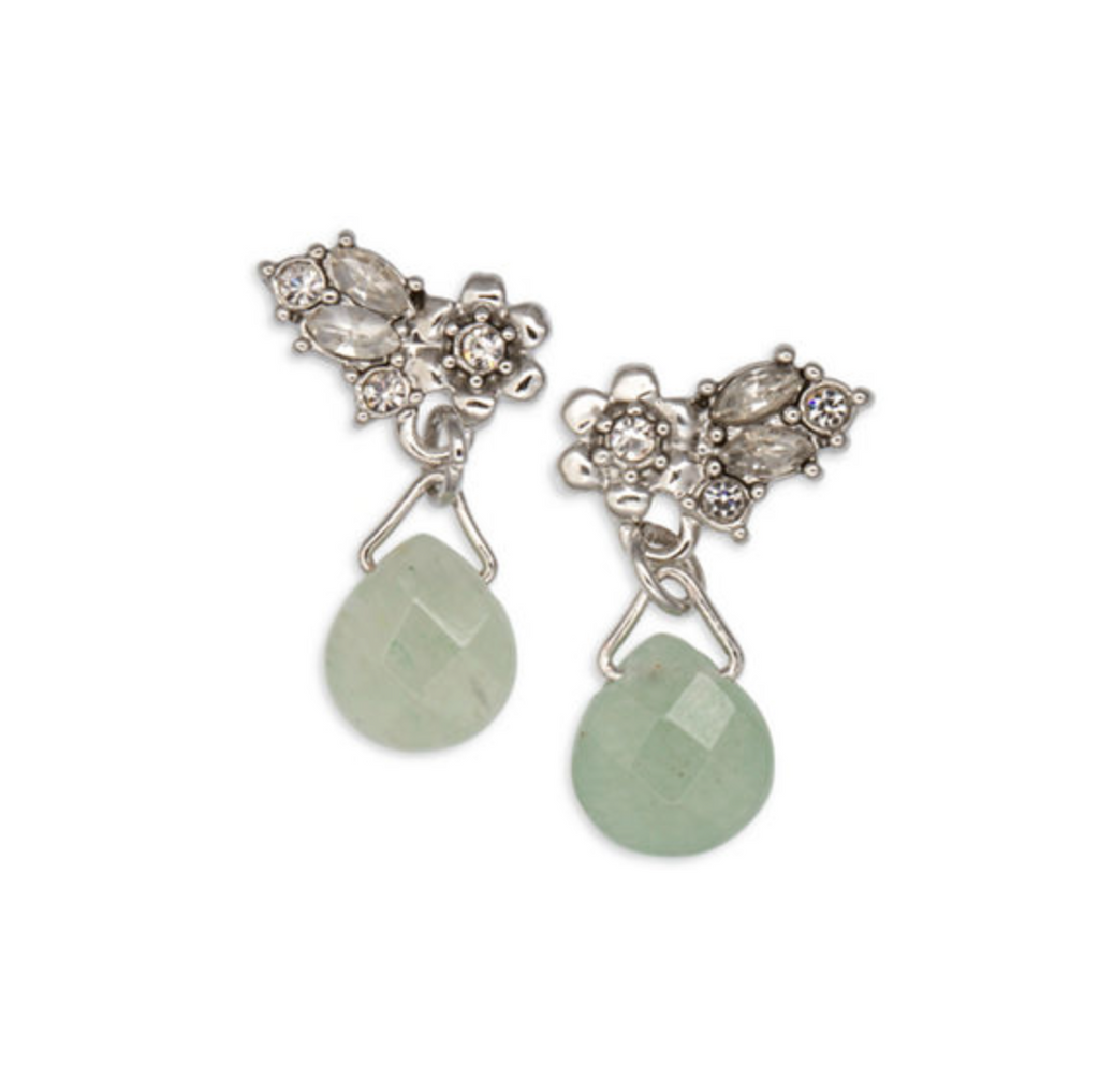  LONNA & LILLY Mint Green Sun Showers Stone Drop Earrings