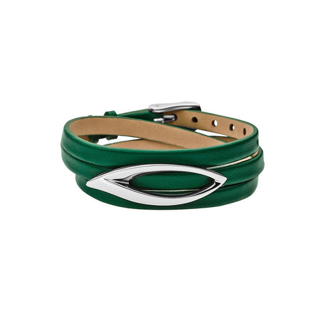 SKAGEN Denmark Modern Leaf Wrap Bracelet