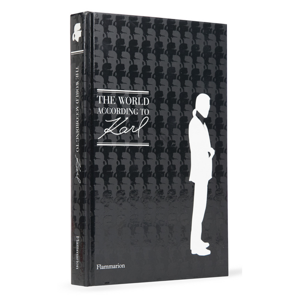 The World According To Karl - Flammarion Hard Cover Book With Image of Karl Lagerfeld