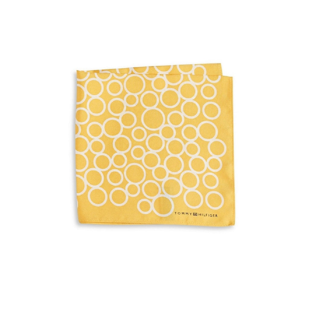 Tommy Hilfiger Silk Circle Pocket Square