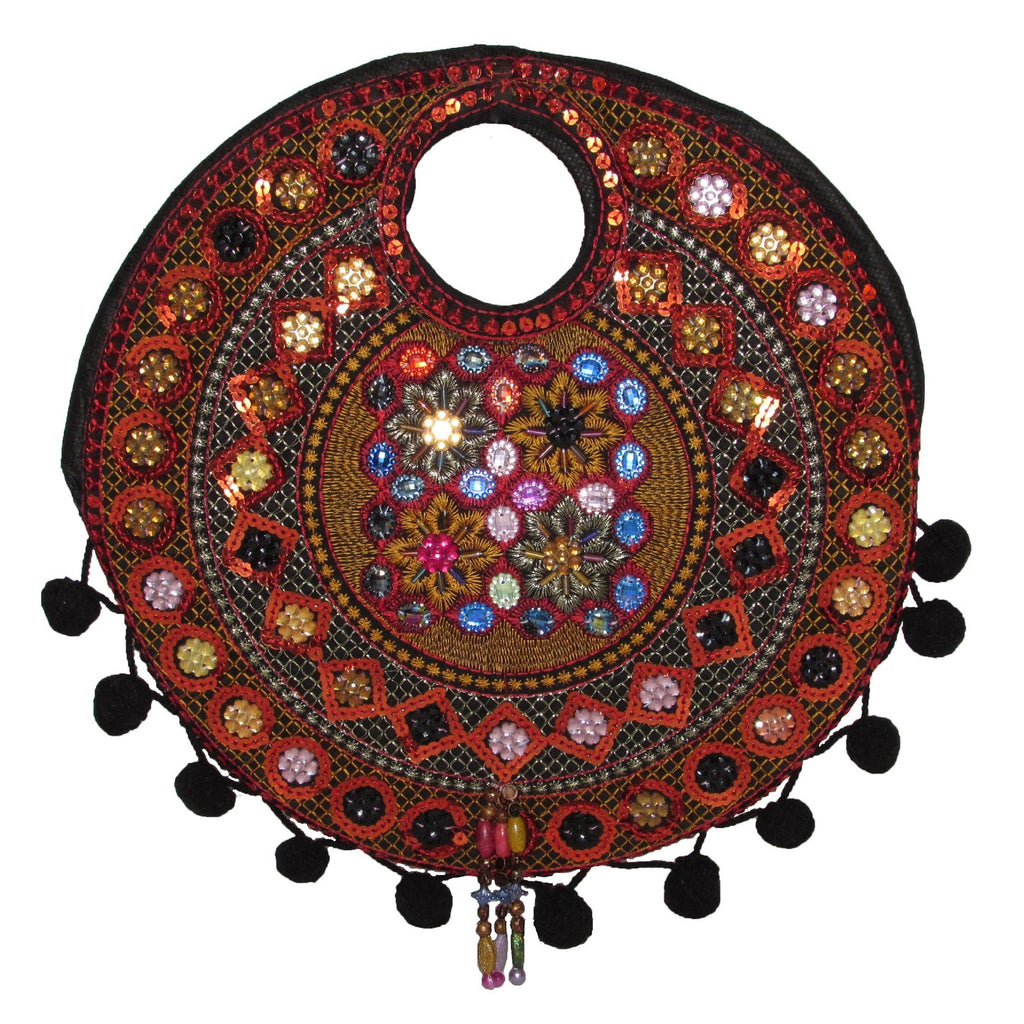 Urban Bohemia Earth Tone Embroidered Gift Bag
