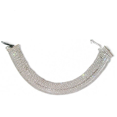 Vintage Collection Crystal Collar Necklace