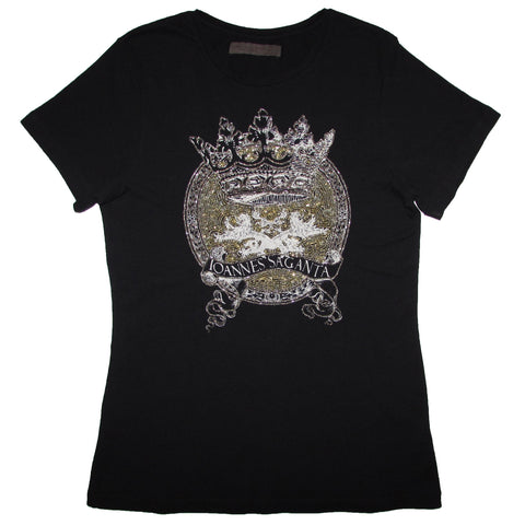 Zara Collection Graphic Sequin Tee