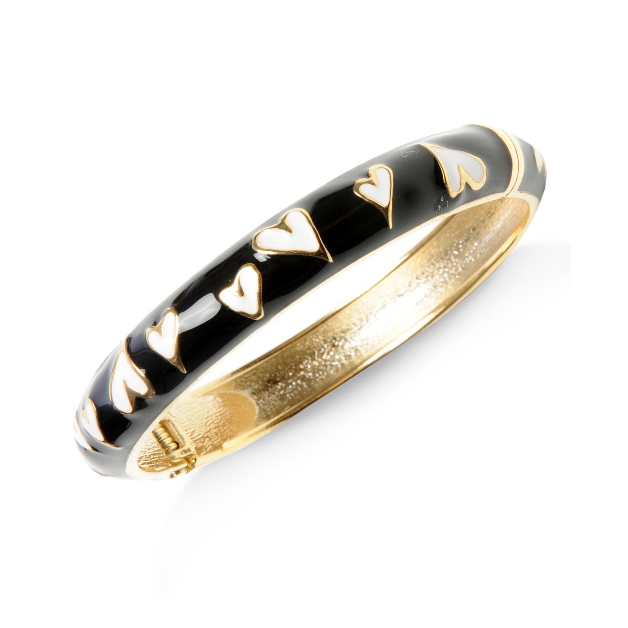 Betsey Johnson Skinny Heart Bangle Bijoux Closet