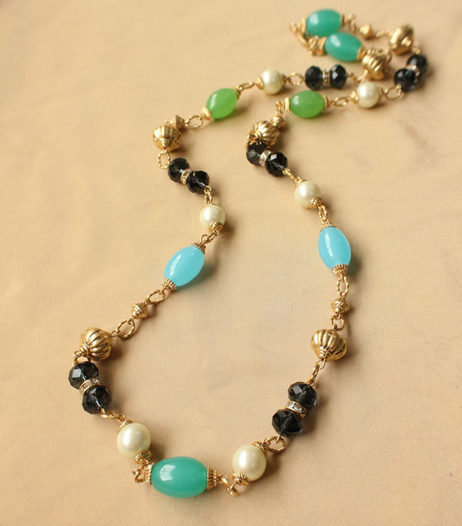 Carolee Lux Tranquil Rope Necklace 1